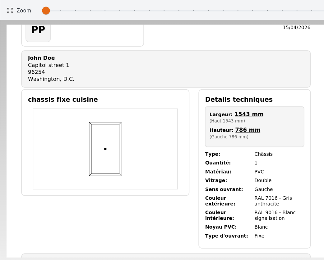 Transmission usine et client